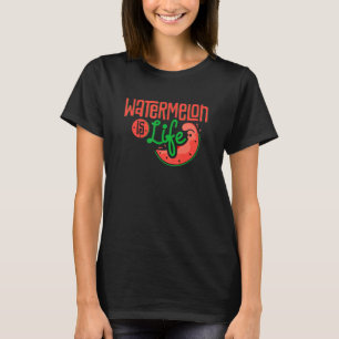 Camiseta Sandía Es Fruta De Verano Vida Vacaciones Tropical