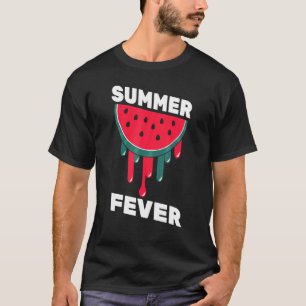 Camiseta sandía - Fiebre de verano - Melón - Frutas - Veget