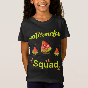Camiseta sandía - Fruta divertida del quad de la sandía
