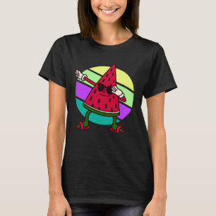 Camiseta sandía fruta verano lindo dab