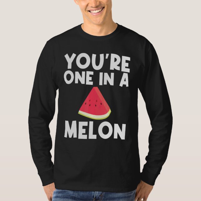 Camiseta sandía Guay Para Hombres Fruta De Melón Rojo (Anverso)
