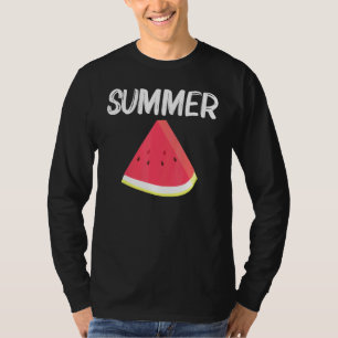 Camiseta sandía Guay Para Hombres Fruta De Melón Rojo
