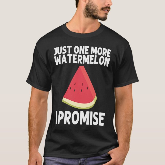 Camiseta sandía Guay Para Hombres Fruta De Melón Rojo Bev (Anverso)