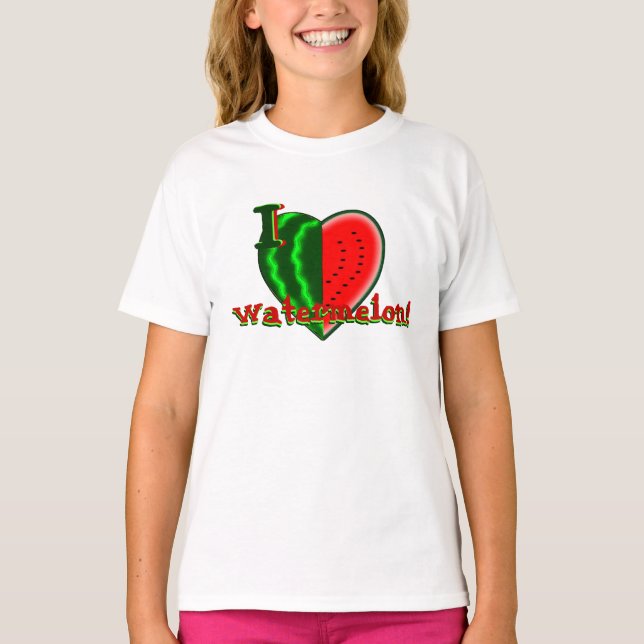 Camiseta Sandía I (del corazón) (Anverso)