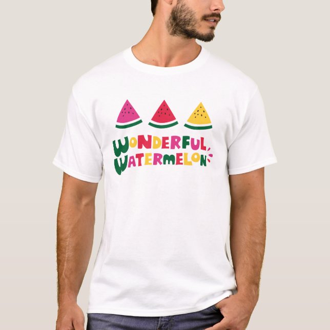 Camiseta Sandía maravillosa (Anverso)