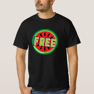 Camiseta sandía Palestina libre- Libertad para los palestin