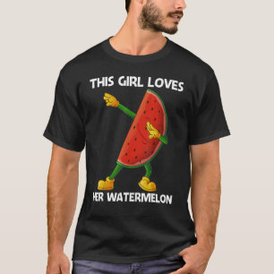 Camiseta sandía Para Chicas Niños Planta De Fruta De Melón