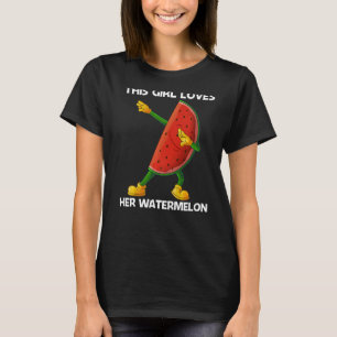 Camiseta sandía Para Chicas Niños Planta De Fruta Melónica
