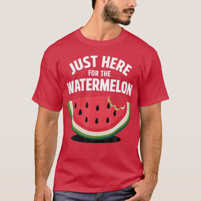 Camiseta Sandía Para Fruta - impresión 2 (Anverso)
