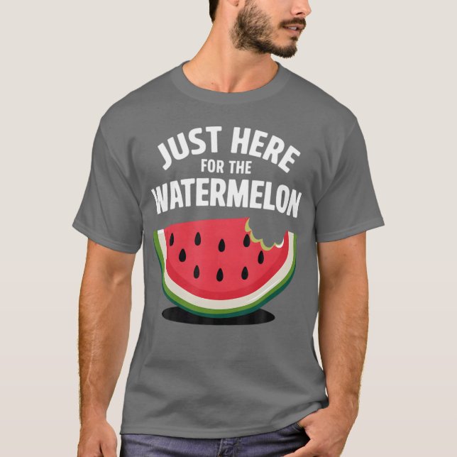 Camiseta Sandía Para Fruta - único (Anverso)