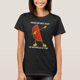 Camiseta Sandía Para Hombres Papá Melón Fruta Planta