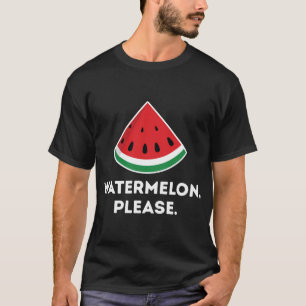 Camiseta sandía Por Favor Vaca Familia De Verano De Frutas