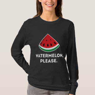 Camiseta sandía Por Favor Vaca Familia De Verano De Frutas