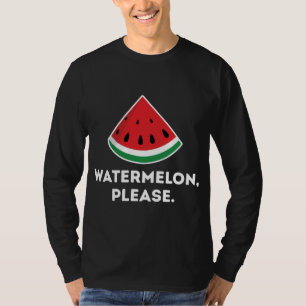 Camiseta sandía Por Favor Vaca Familia De Verano De Frutas