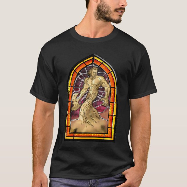 Camiseta Sandman StainGlass (Anverso)