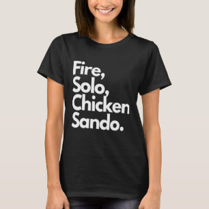 Camiseta Sando de Pollo Solo Fuego