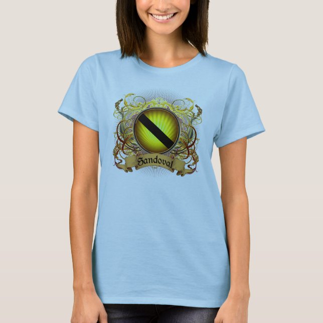 Camiseta Sandoval Family Crest (Anverso)
