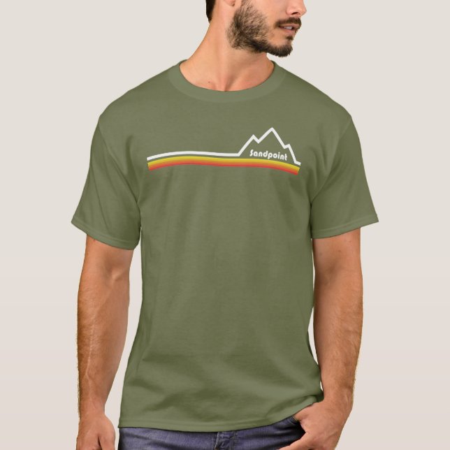 Camiseta Sandpoint Idaho (Anverso)
