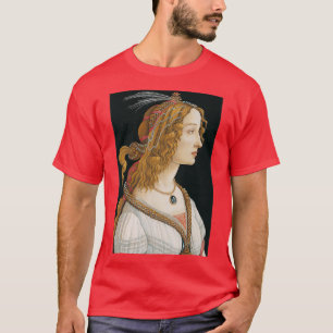 Camiseta Sandro Bottcelli vieja pintura renacentista