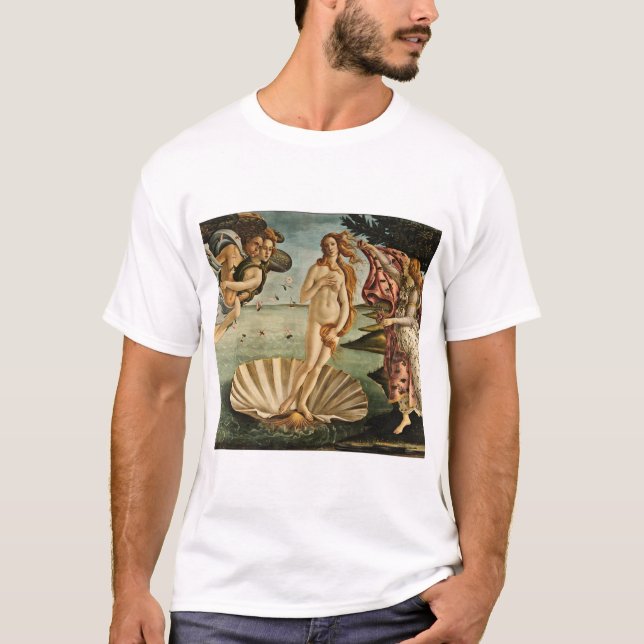 Camiseta Sandro Botticelli - El Nacimiento De Venus (Anverso)