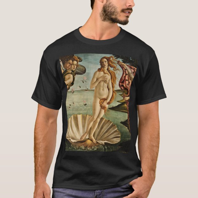 Camiseta Sandro Botticelli - El nacimiento de Venus (Anverso)