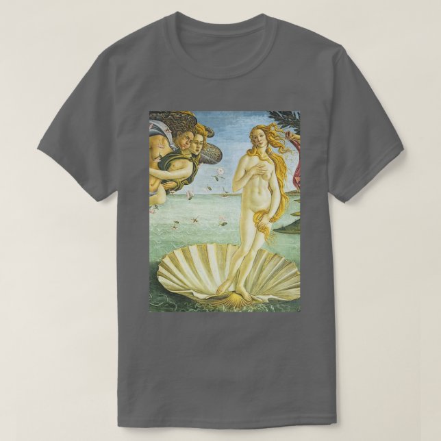 Camiseta Sandro Botticelli El nacimiento de Venus (Diseño del anverso)