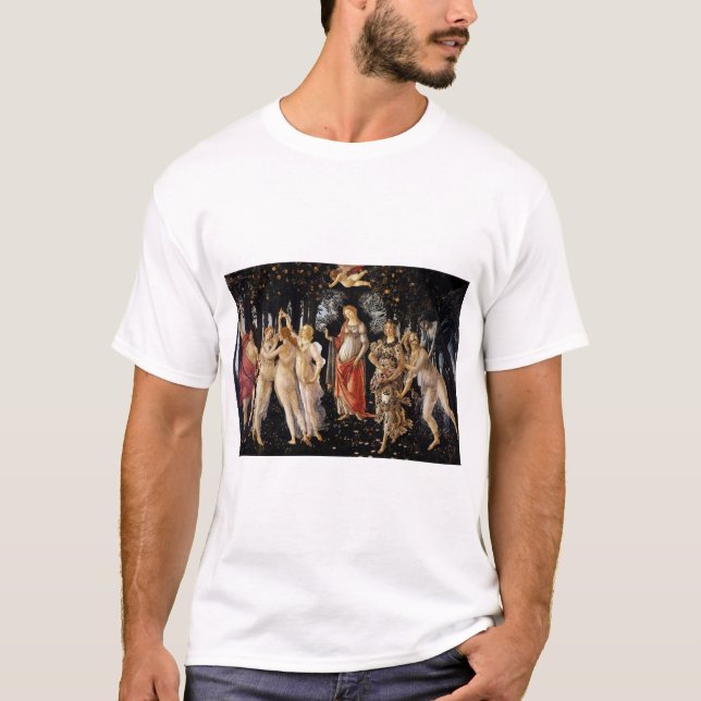 Camiseta Sandro Botticelli - La Primavera (Anverso)