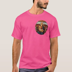 Camiseta Sandro Botticelli Madonna Con Niño Y Cantando Un