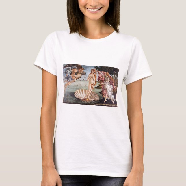 Camiseta Sandro Botticelli - Nacimiento de Venus (Anverso)