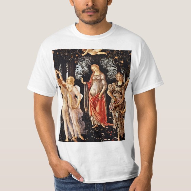 Camiseta Sandro Botticelli - Primavera (Anverso)