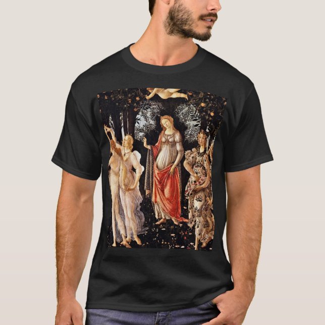 Camiseta Sandro Botticelli - Primavera (Anverso)