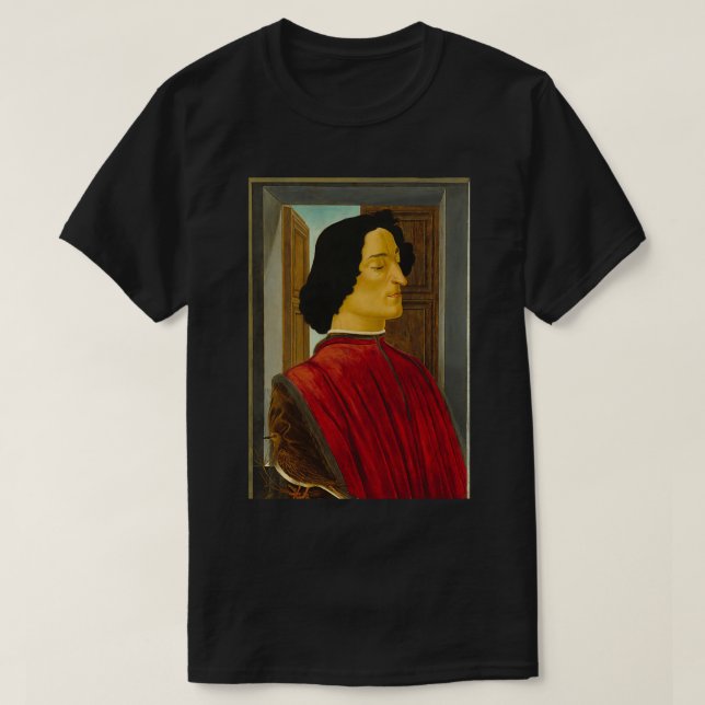 Camiseta Sandro Botticelli quotGiuliano dex27 Mediciquot (Diseño del anverso)