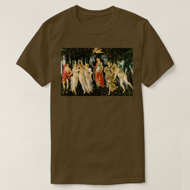 Camiseta Sandro Botticelli quotPrimavera Springquot (Diseño del anverso)