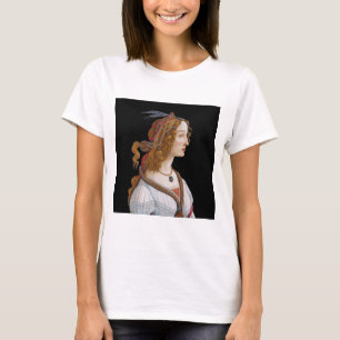 Camiseta Sandro Botticelli - Retrato de Simonetta Vespucci