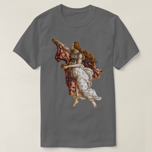 Camiseta Sandro Botticellis Hora of Spring from Birth of Ve (Diseño del anverso)