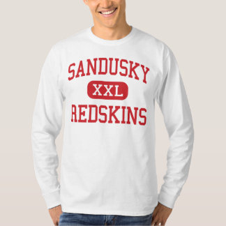 Camiseta Sandusky - pieles rojas - centro - Sandusky