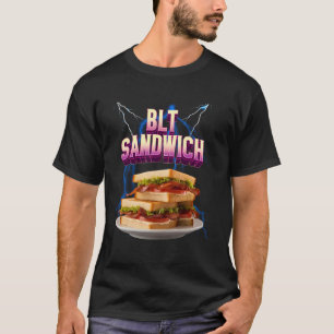 Camiseta Sándwich BLT Meme Bootleg Estilo Rap 90s Vintage F