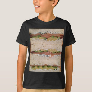 Camiseta Sandwich de aguacate y lox