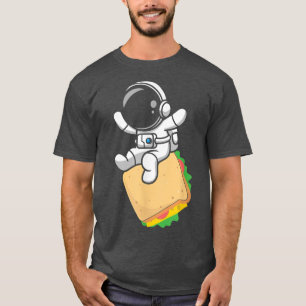 Camiseta Sandwich de astronauta, sándwiches astronómicos