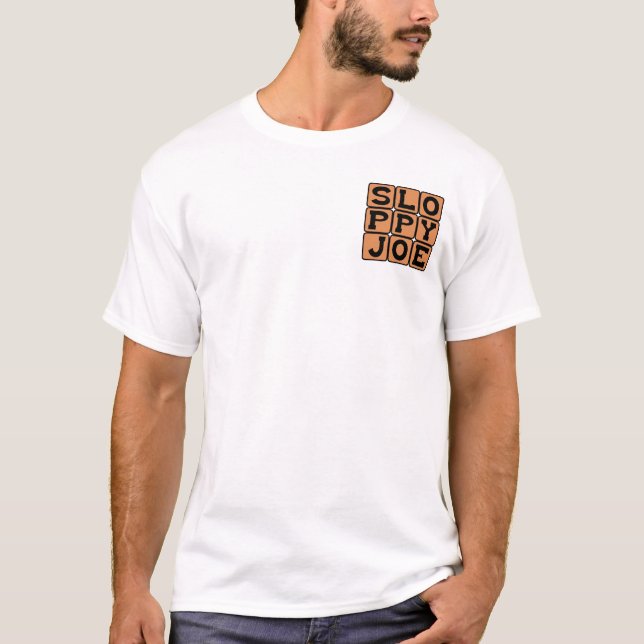 Camiseta Sándwich de Comida Confort (Anverso)