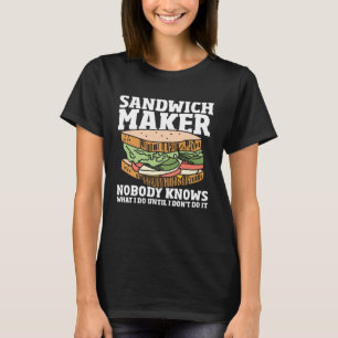 Camiseta Sandwich De Comida Me Hace Un Sandwich De Sammich