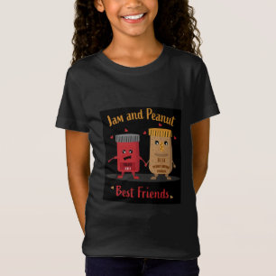 Camiseta Sandwich De Jelly Y Peanut Butter Foodies T-Shirt