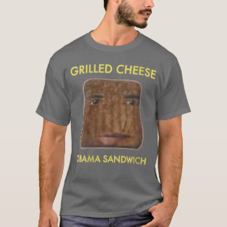 Camiseta Sándwich de Obama de queso a la parrilla para muje