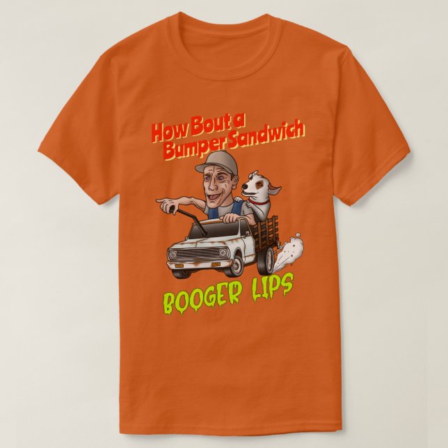 Camiseta sándwich de parachoque (Diseño del anverso)
