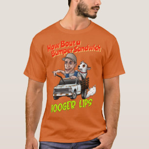 Camiseta sándwich de parachoque