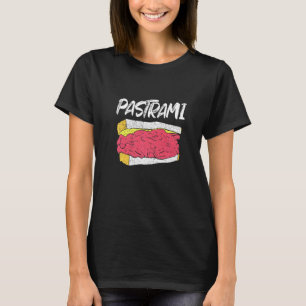 Camiseta Sándwich de Pastrami Sándwich de Comida Rápida Día