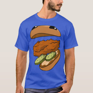 Camiseta Sandwich de pollo Cualquiera120
