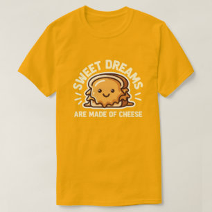 Camiseta Sándwich de queso a la parrilla lindo Dulces sueño