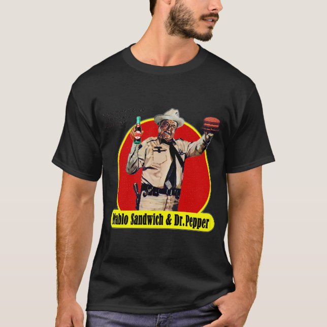 CAMISETA SANDWICH DIABLO & DR. PEPPER (Anverso)
