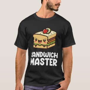 Camiseta Sandwich Master Food Sandwich